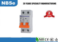 NBSe NBSB1 Electrical Mcb Circuit Breaker , Double Pole Mcb Miniature Circuit Breaker